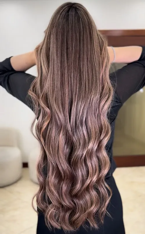 بالیاژ مو تیره